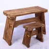 Mesa y Taburete para Guqin con Caja de Resonancia Desmontable Mesa y Taburete Portátiles para Guqin Nuevo Estilo Chino Madera de Paulownia Quemada Antigua Mesa y Taburete para Guqin