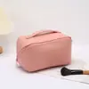 Nuevo Estilo Almohada de Nube tipo Acordeón Portátil para Viaje Bolsa de Maquillaje de Gran Capacidad Pu Impermeable Neceser Bolsa de Almacenamiento
