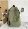 Mochila Escolar para Estudiantes Universitarias 2024 Nueva Mochila Ligera de Viaje Versátil Simple Mochila Blanca para Chicas