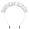 Faixa de Cabeça com Strass Letra Transfronteiriça Adereço para Foto de Celebridade da Internet Menina de Aniversário Faixa de Cabeça com Letra de Strass Festa de Aniversário