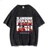 LAZADA - Camiseta retro de verano de manga corta con estampado de estilo hip hop americano de estilo urbano para hombre, estilo nicho, venta al por mayor en comercio exterior