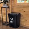 Lixeira de 60L com Pedal, Grande Capacidade, Lixeira Portátil com Pedal para Shoppings e Lojas de Departamento, Lixeira Grande, Atacado do Fabricante