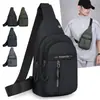 Bolso de Pecho Nuevo de Comercio Exterior para Hombre de un Solo Hombro Ligero para Exteriores Bolsa Deportiva para Ciclismo Gran Capacidad Multicapa Versátil Bolso Cruzado