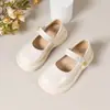 Sapatos Pequenos de Couro para Meninas 2026 Primavera/Outono Novo Estilo Versão Estudante Elegante Britânico Estilo Antigo Solado Macio Sapatos de Princesa Sapatos de Couro Brilhantes da Moda