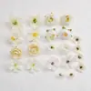 Flor Artificial Lirio Flor de la Suerte Set Kit de Materiales DIY Adorno para el Cabello Estilo Antiguo Paquete de Dolor Decoración Props de Fotografía Gu Mei