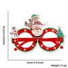 Amazon Novos Óculos de Natal de Desenho Animado Suprimentos Decorativos para Festa de Fim de Ano Armação de Óculos de Alce Papai Noel para Fantasia