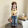 Traje de Niña Otoño 2026 Nuevo Estilo Infantil Elegante Casual Ropa de Otoño Bebé Niña Primavera Otoño Estilo Coreano Conjunto de Tres Piezas