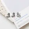 Accesorios DIY de Aleación de Zinc 15x12 mm Colgante de Calcetín de Navidad Pulsera Collar Pendientes Cadena para Teléfono Móvil Accesorios de Joyería Al por Mayor