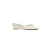 Pantuflas Yumeiren ~ Nuevas Sandalias de Verano Estilo Francés con Tira y Tacón de Cuña de 5 cm para Mujer, Pantuflas de Cuña Francesas para Uso en Exteriores
