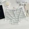 42.5-62.5kg Niñas Algodón Jacquard Calzoncillos tipo bóxer de Algodón Moda Floral Transpirable Ropa Interior Triangular para Mujer 9882 Verano