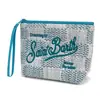 Moda Europeia e Americana Estampa de Leopardo Material de Mergulho Bolsa de Cosméticos Design de Nicho Bolsa para Batom e Cosméticos Bolsa de Higiene Pessoal Portátil para Viagem