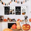 JIT Daifa TEMU Venda imperdível internacional Toalha de Halloween Toalha com impressão digital Toalha para lavar louça Decorações de cozinha