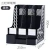 Suporte para Arquivos Estrutura para Arquivos Cesto de Grade Rack de Armazenamento Caixa de Armazenamento Prateleira de Armazenamento para Mesa Sem Camadas Plástico Grande