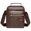 Nova bolsa de ombro masculina cross-border simples casual durável grande capacidade multi-bolso impermeável comércio exterior pu bolsa crossbody