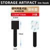 Organizador de Cables Velcro Almacenamiento de Líneas Artefacto para Acabado Agrupación de Cables de Datos Encaminamiento de Cables de Red Hebilla Soporte para Cables