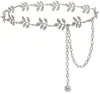 Cadena de Cintura Transfronteriza para Mujer, Cadena Metálica Decorativa Versátil de Moda para Pantalones, Cinturón Vintage Bohemio para Vestido al por Mayor