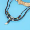 Collar con Ancla de Fabricante Df para Hombre Estudiante Retro Moderno Colgante Cadena para Clavícula Versión Japonesa y Coreana Joyería para Pareja Regalo