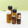 Botella pequeña de perfume de té oscuro de 2 ml, botella de aceite esencial de Taiwán de 1 ml, botella vacía de cosmético de 5 ml