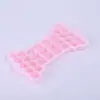 Molde para cubitos de hielo de panal cuadrado de silicona de grado alimenticio para uso doméstico al por mayor con tapa Cubitos de hielo de panal