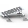 Sistema de Montaje Fotovoltaico para Techo Plano con Soportes Ajustables para Paneles Solares Accesorios Aleación de Aluminio
