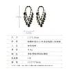 Pendientes de Borla con Hilo de Circonita Super Brillante de Alta Resistencia para Mujer, Lujo Accesible Estilo Celebridad Diseñador de Gama Alta Pendientes Personalizados para Mujer