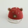 Gorro de Bebé Lindo al por Mayor Cartoon Coreano Tarjeta Pibala Gorra Sombrero de Béisbol de Ala Suave para Bebé Comercio Exterior