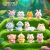Micro paisagem Bonsai Zodiac cor resina ornamentos Rato Boi tigre Coelho dragão cobra cavalo ovelha macaco galinha cão porco artesanato