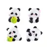 Miniatura de filhote de panda fofo para paisagismo de jardim, decoração DIY, pequenos enfeites de mesa