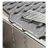 Tapete Drenante de Silicone com Inclinação para Bancada Amazon Cozinha Isolamento Térmico Tapete de Secagem Tapete Espesso Antiderrapante para Tábua de Corte