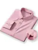 Camisa de Lino y Algodón Nueva Casual de Negocios Mezcla de Algodón y Lino Resistente al Desgaste Ropa para Hombre Versátil Boutique Estilo Old Money de Gama Alta Camisa