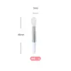 Novo Pincel de Lábios de Silicone Q Pincel de Batom com Capa Cabeça Pequena Redonda Pincel para Mistura de Corretivo Labial Mini Pincel de Maquiagem Portátil
