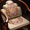 Cojín Respaldo Chinoiserie Almohada Caoba Cojín Asiento Silla Cojín Almohada Nube Integrada Almohada Grande Cojín Sofá Cojín Respaldo Cojín Suave