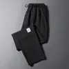 Pantalones de Hielo Ultra Delgados, Resistentes al Desgaste, Holgados, para el Verano, para el Trabajo, Ropa de Trabajo para Hombre, Pantalones Casuales Transfronterizos de Comercio Exterior para Hombre