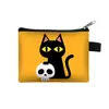 2026 Halloween Fantasma Calabaza Gato Negro Dibujos Animados Pequeño Monedero Portátil Cremallera Bolsa para Monedas Exquisita Mini Cartera