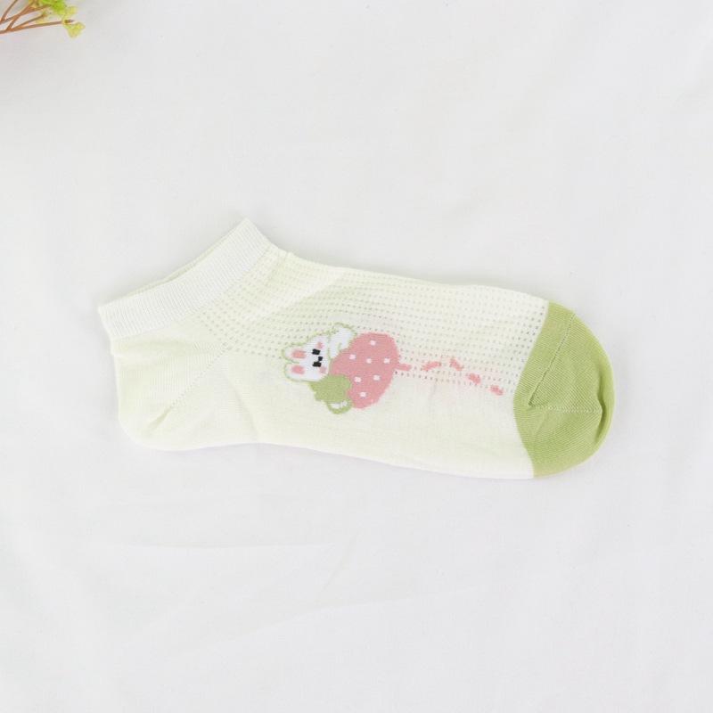丝贝尔洞洞女船袜兔子-23 (6)