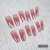 24 PIEZAS Colección de Arte para Uñas Bestseller Transfronterizo Navidad Halloween Flor Uñas Portátiles Ojo de Gato Halloween Piezas de Uñas Portátiles