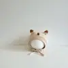 Gorro para Bebé Primavera Verano Invierno para Bebé Gorro de Punto Cálido para Niños Niñas Gorro con Orejas de Gato Protección