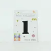Venta al por mayor estilo INS comercio electrónico transfronterizo 16 pulgadas Exquisitamente empaquetado digital empaque individual de tarjeta de papel globos de papel de aluminio, versión delgada americana