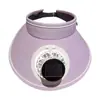 Sombrero con Ventilador Solar para Hombre USB Verano Exterior Montañismo Pesca Protección Solar Anti-Ultravioleta Sombrero de Pescador