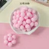 Pompones de poliéster de alta calidad, disponibles en varios colores y tamaños, perfectos para sombreros, juguetes y cajas de regalo