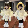 Chaqueta de Algodón para Niña Estilo Invierno Moda Acolchada con Forro Polar Grueso Cálida para Bebé Ropa de Algodón Chaqueta Acolchada de Algodón para Niños Ropa de Invierno para Niños Pequeños
