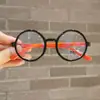 Gafas Súper Lindas Color Macarrón para Bebé con Filtro de Luz Azul Marco de Silicona Suave Forma Cóncava para Sesión de Fotos Infantil Lentes Planos