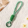 Tecido Woven de Nylon Corda Colorida Chaveiro para Homens e Mulheres, Mosquetão, Chaveiro de Casal, Pingente de Celular, Cordão para Bolsa