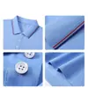 Camisa Polo de Manga Corta para Hombre de Algodón Mercerizado Ropa Corporativa de Verano para Grupos Camisa de Solapa Publicitaria para Hombre y Mujer Camiseta Ropa de Trabajo