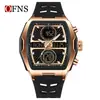 Ofns Reloj Deportivo para Hombre Más Vendido Reloj Despertador con Cuenta Regresiva Repetición Estudiante Reloj Digital Luminoso Resistente al Agua Reloj en Forma de Barril