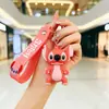 Llavero de Dibujos Animados Stitch de Venta Caliente Transfronterizo Colgante para Mochila Colgante para Llavero de Coche Promoción Local Pequeños Regalos al por Mayor