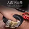 Suministro directo de fábrica multifuncional manual prensa de ajo acero inoxidable cocina machacador anillo pasta de ajo