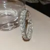 Pulsera Abierta de Doble Capa con Perlas y Incrustaciones de Diamantes, Pulsera Retro, Elegante, Exquisita y Versátil, Pulsera de Nicho de Lujo Ligero