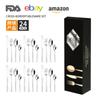 Cross-border Amazon Stainless Steel Tableware Hotel Restaurante 6 pessoas Steak faca e garfo Western Food 24 peças terno de louça