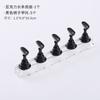 Arte de Uñas Japonés Tablero de Ajedrez Pulsera para Uñas Pulsera Pulsera Base de Cristal Flor de Loto Pulsera Metálica para Dedos Bastidor de Entrenamiento Soporte de Exhibición Pulsera para Uñas
